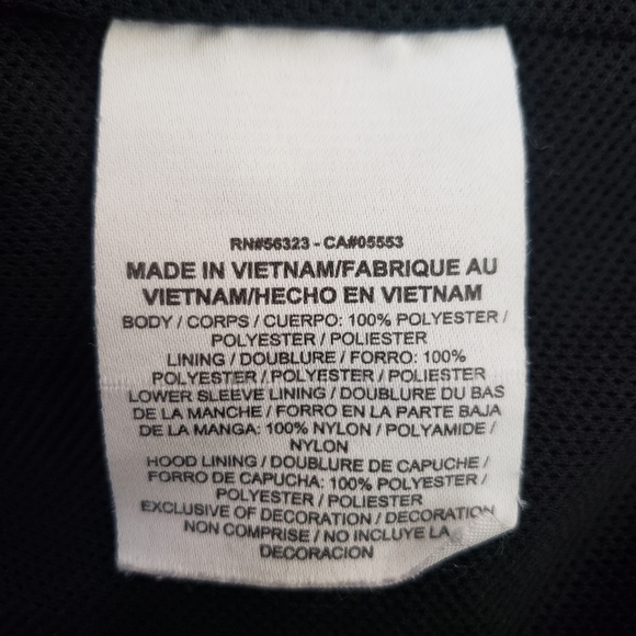 Women's Nike Black Out Winderbreaker Medium - Picture 10 of 10